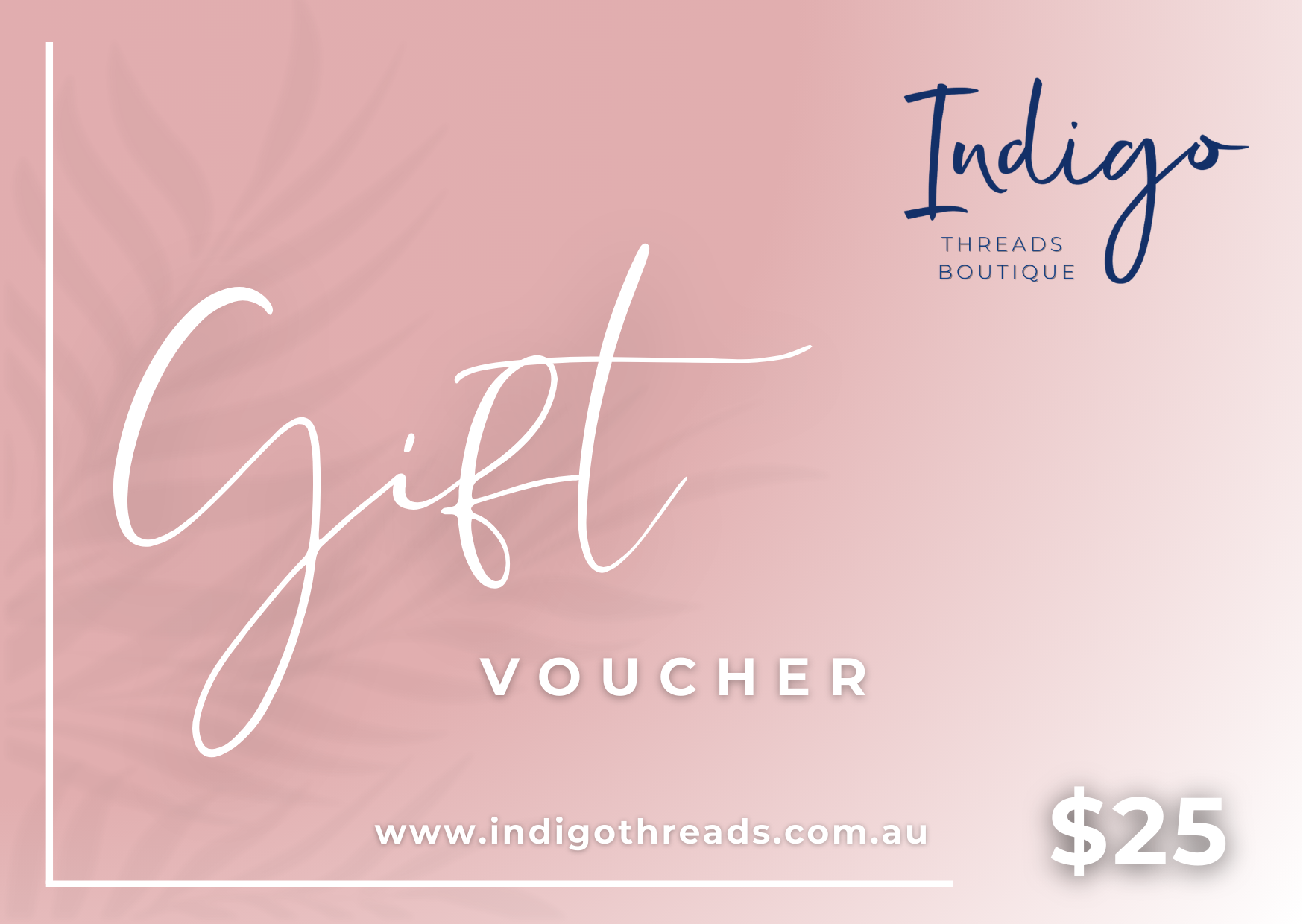 INDIGO THREADS GIFT CARD