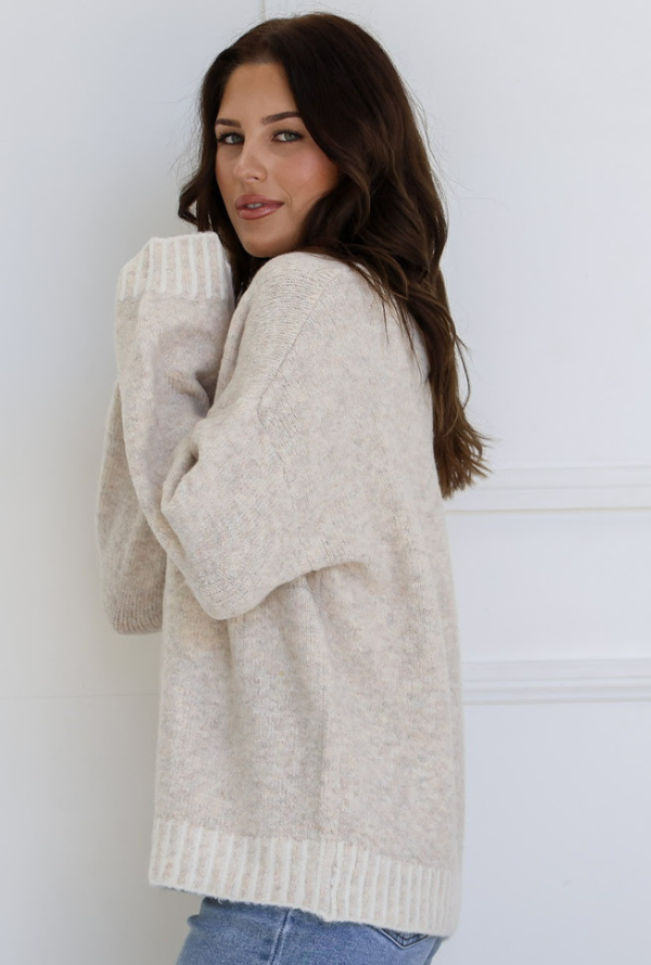 Tully Knit - Latte