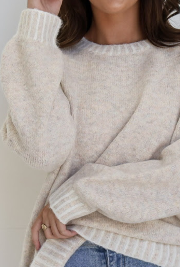 Tully Knit - Latte