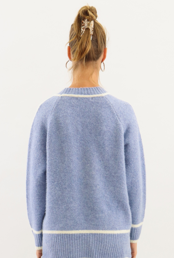 Quinn Knit - Sky Blue