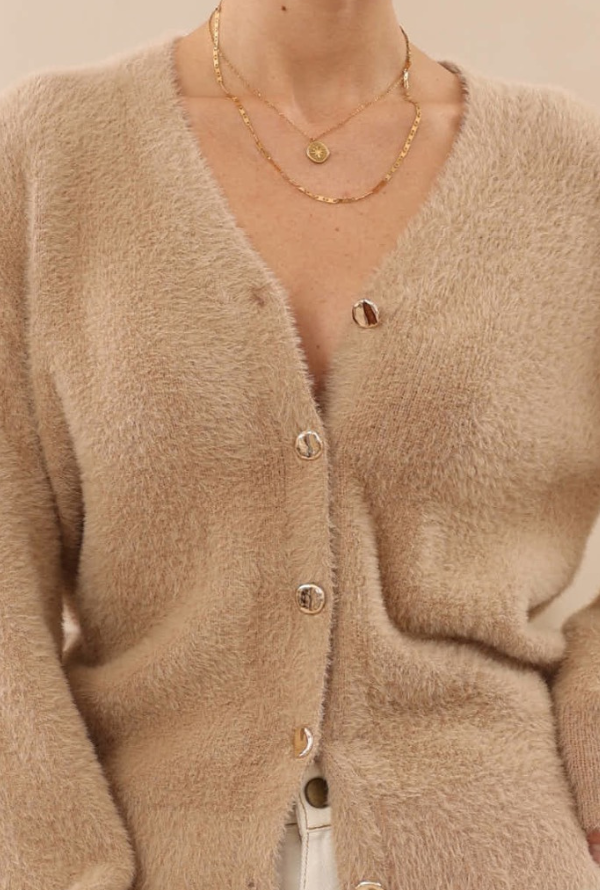 Charlotte Cardigan - Natural