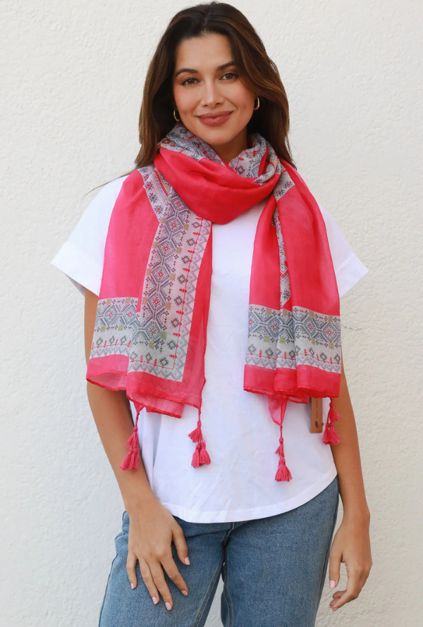 Alba Scarf - Pink