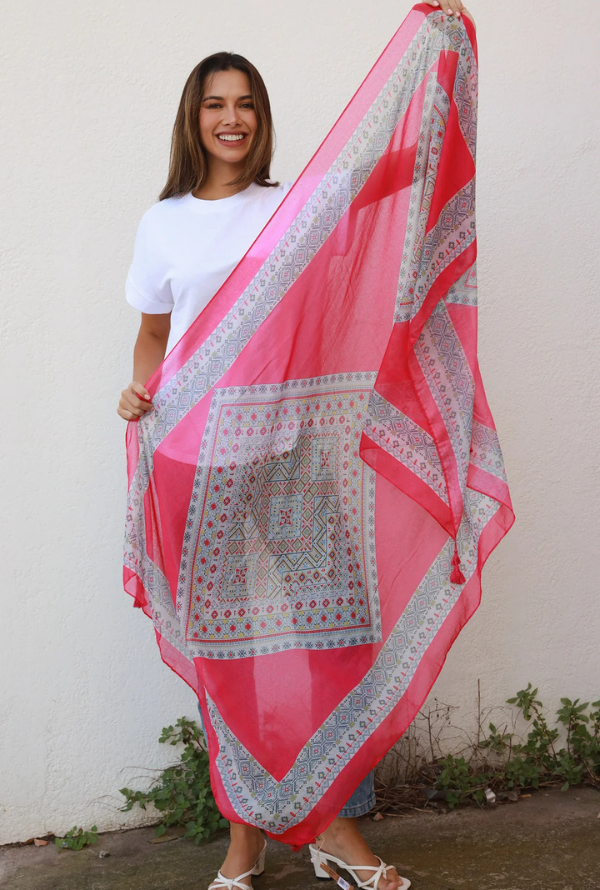 Alba Scarf - Pink