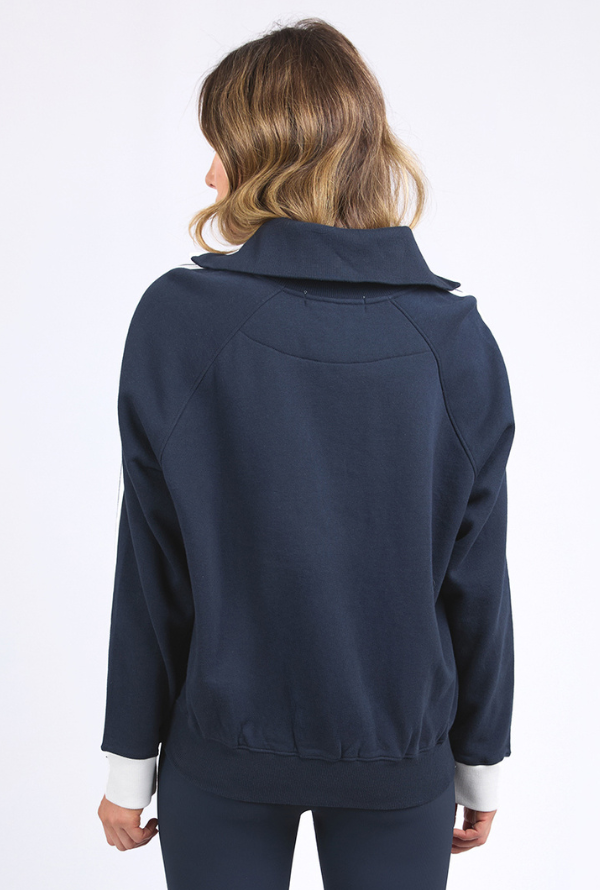 Foxwood Club Zip Crew - Navy