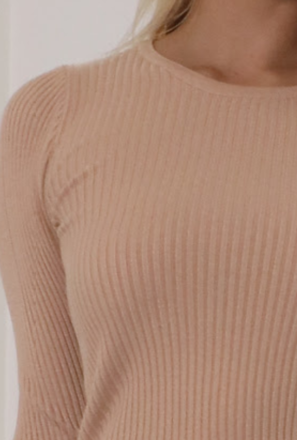 Tara Knit Basic - Nude