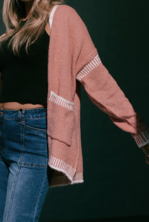 Noah Cardigan - Pink