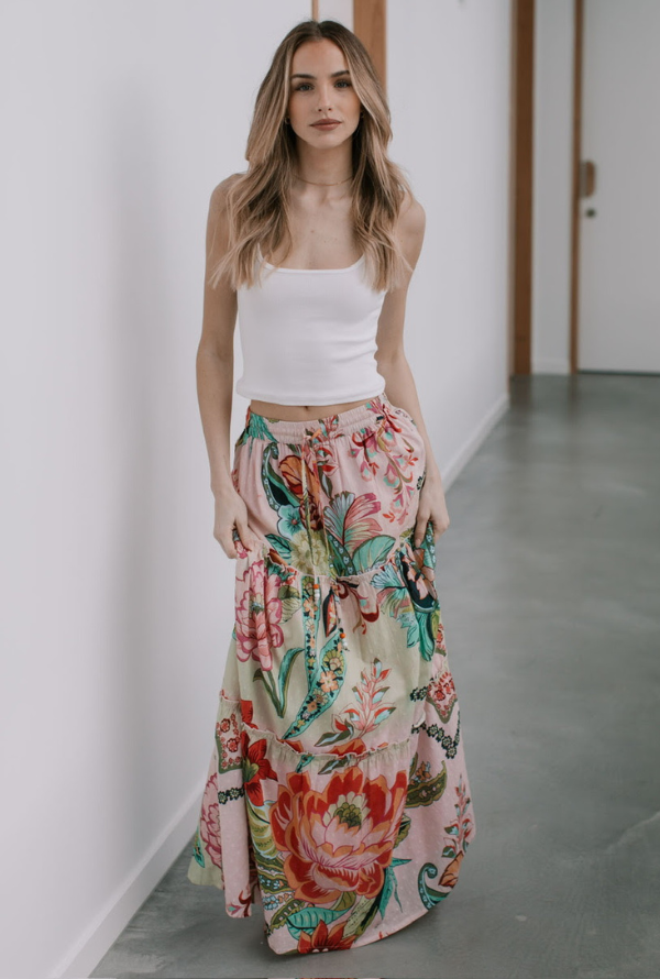 St Tropez Skirt - Blush