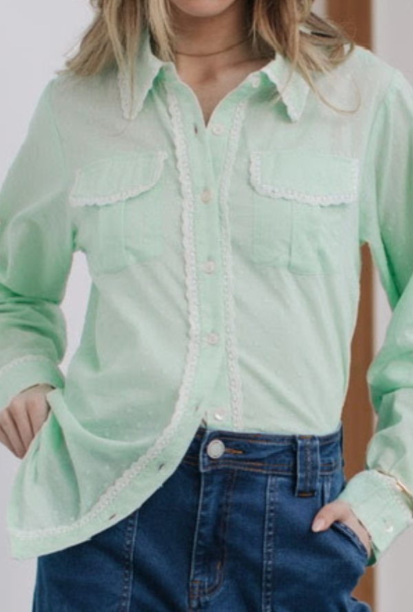 Camille Shirt - Green