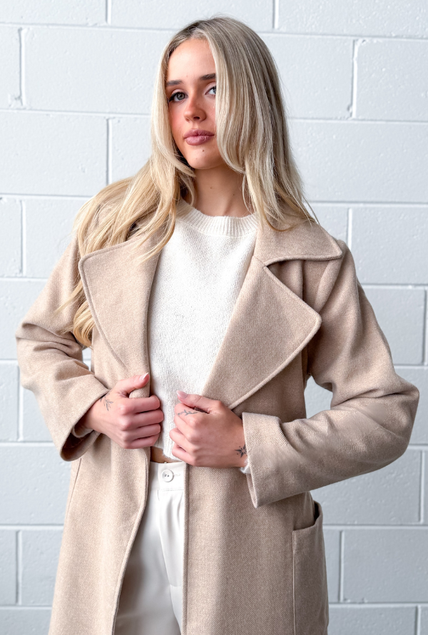 Lilah Coat - Natural