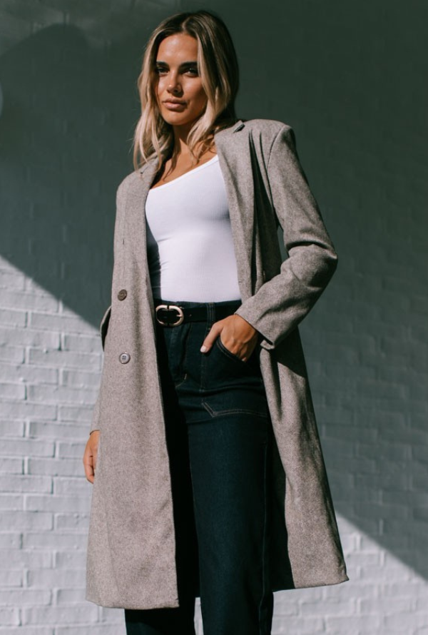 Harrington Coat - Chocolate