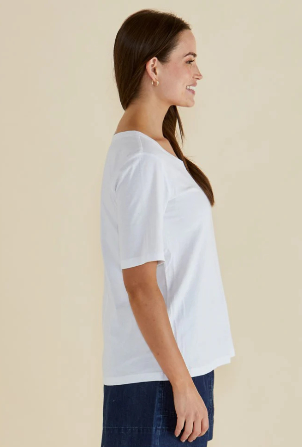 Riley Tee - White