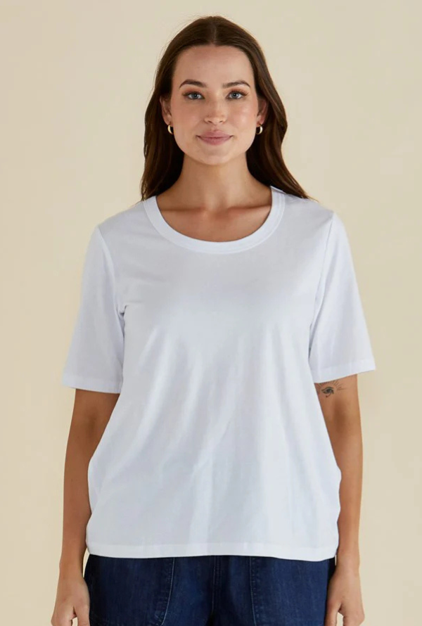 Riley Tee - White
