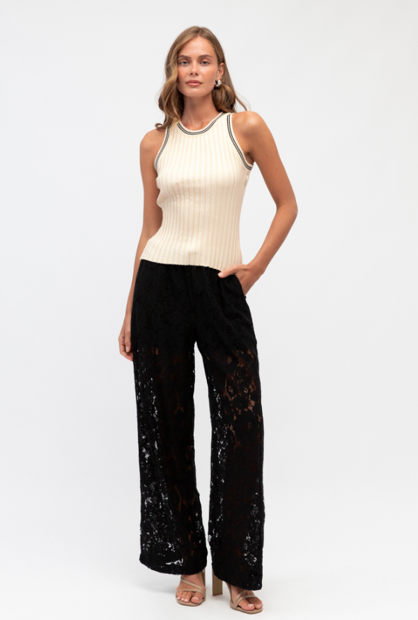 Lacey Pants - Black