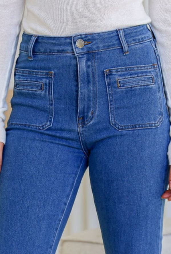 Stevie Jeans - Mid Blue