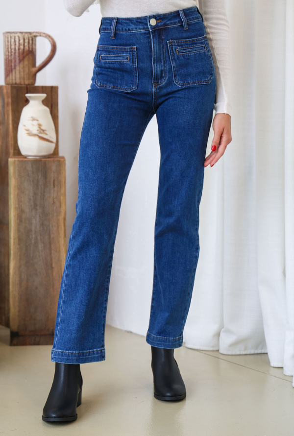 Stevie Jeans - Denim Blue
