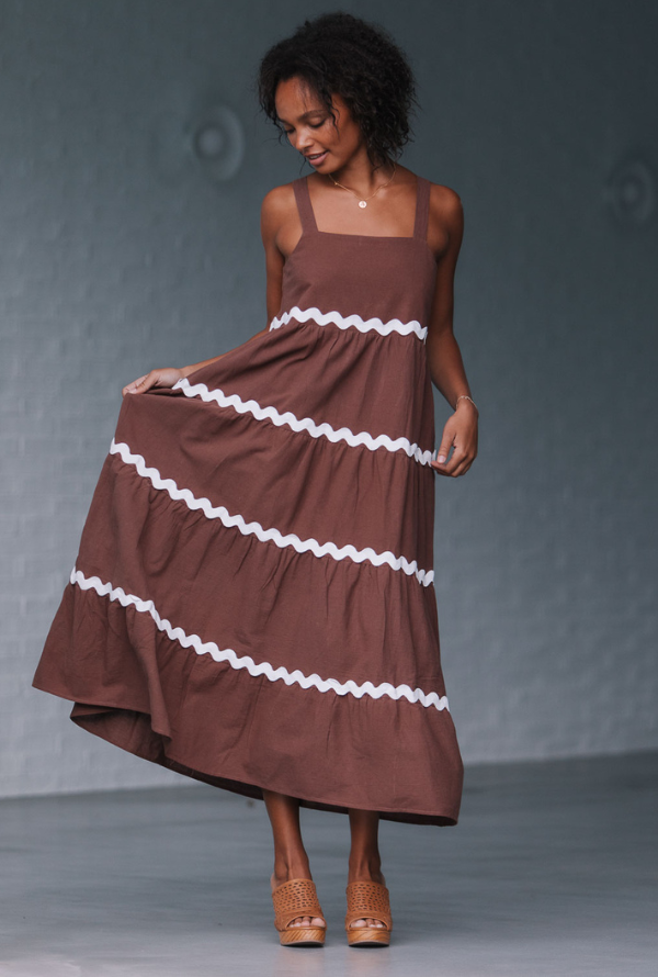 Rani Midi - Chocolate