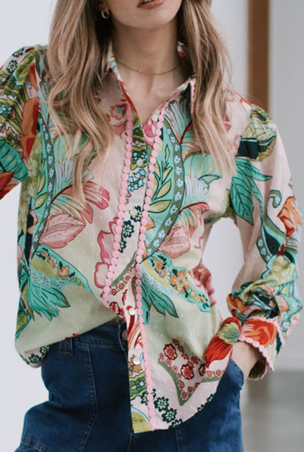 St Tropez Shirt - Blush