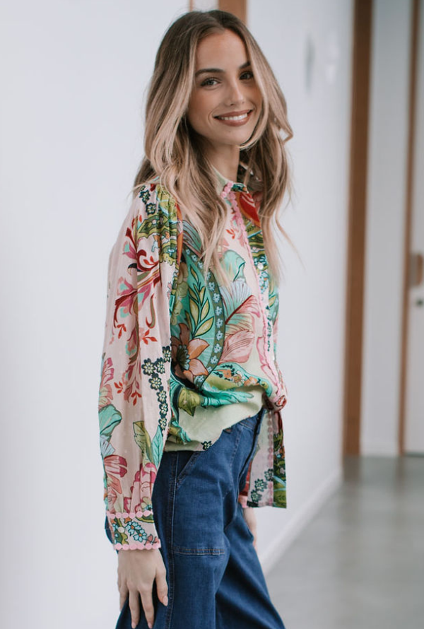 St Tropez Shirt - Blush