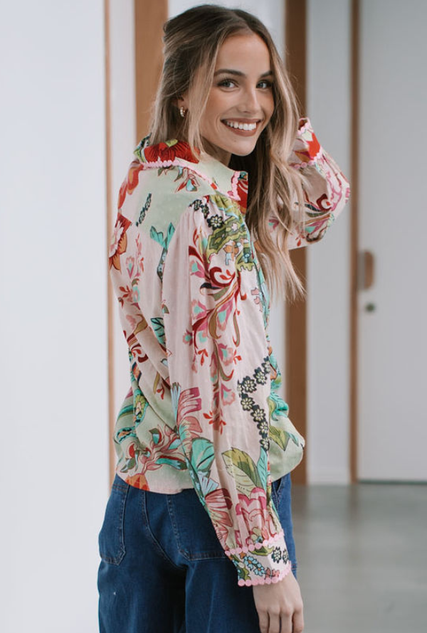 St Tropez Shirt - Blush