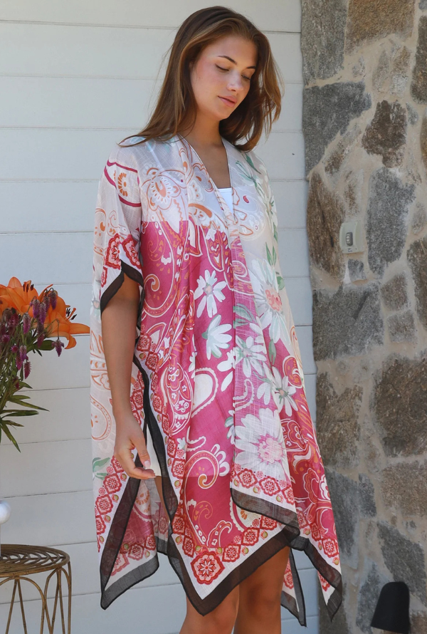Isabella Kimono - Pink