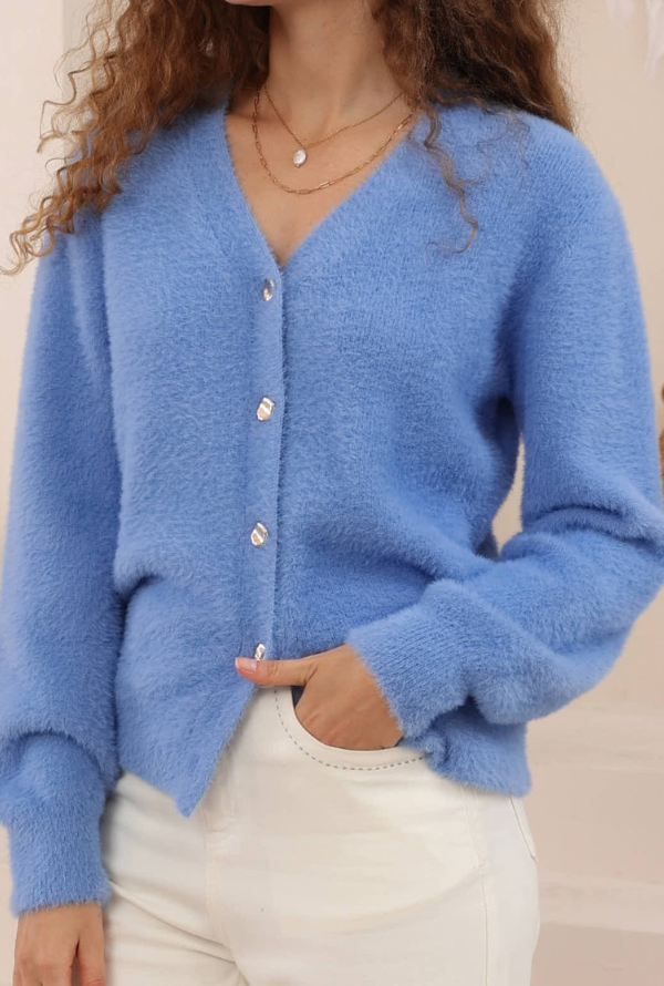 Nia Cardigan - Blue