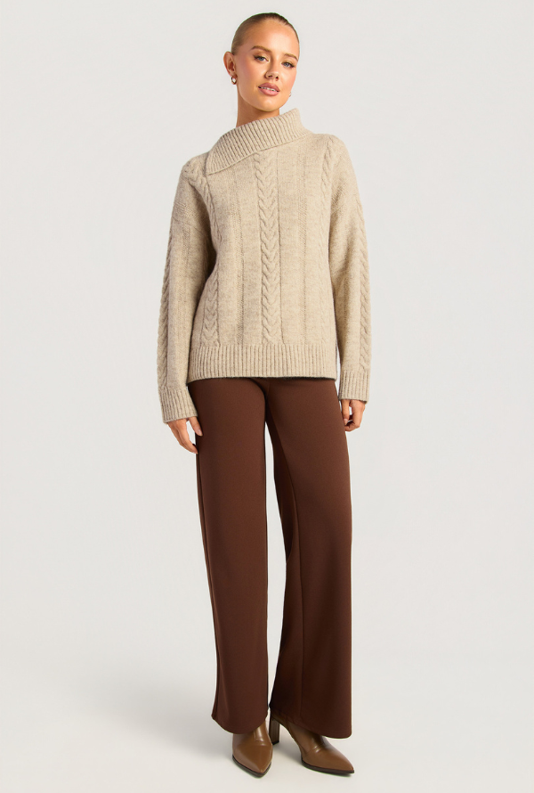 Sally Knit - Latte