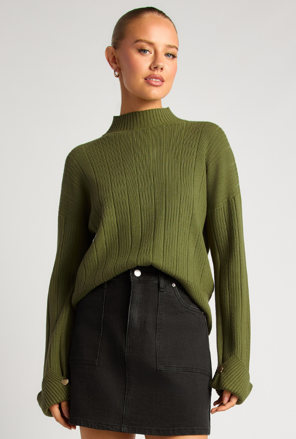 Goldie Knit - Khaki