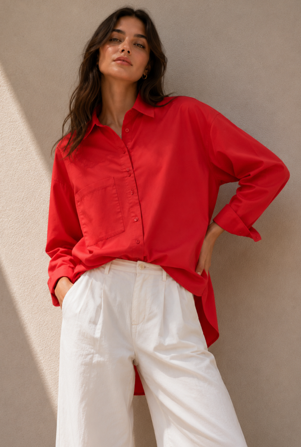 Sammi Shirt - Red