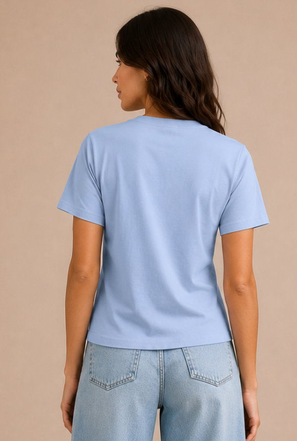 Rylee T-Shirt - Powder Blue