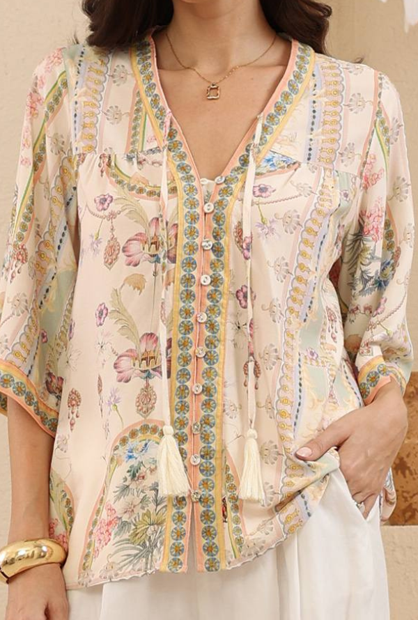 Gypsy Blouse - Natural