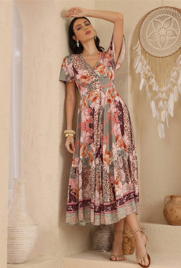 Havana Maxi S/S - Blush