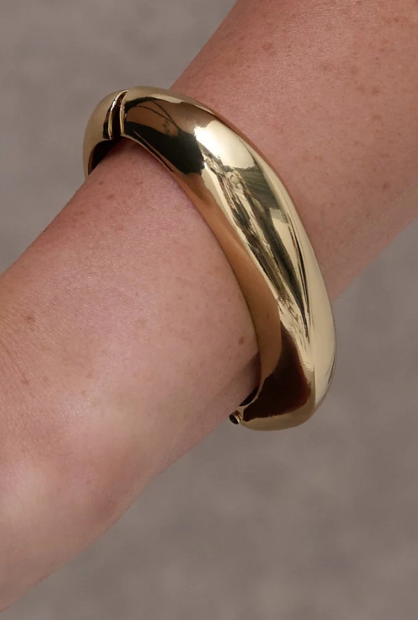 Selene Cuff Bangle - Gold