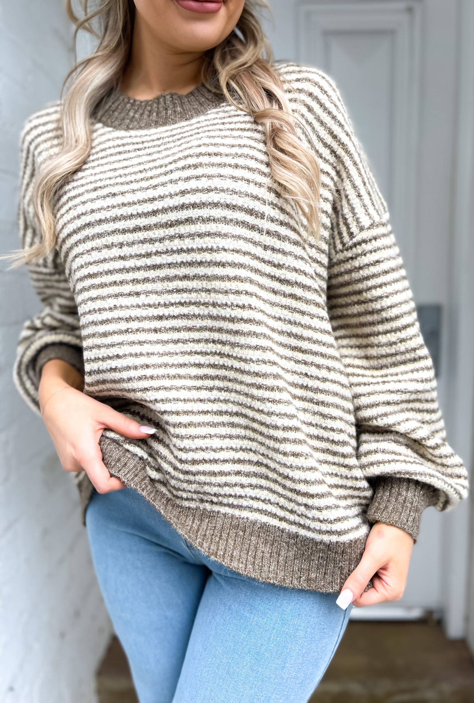 Chenille Knit - Natural