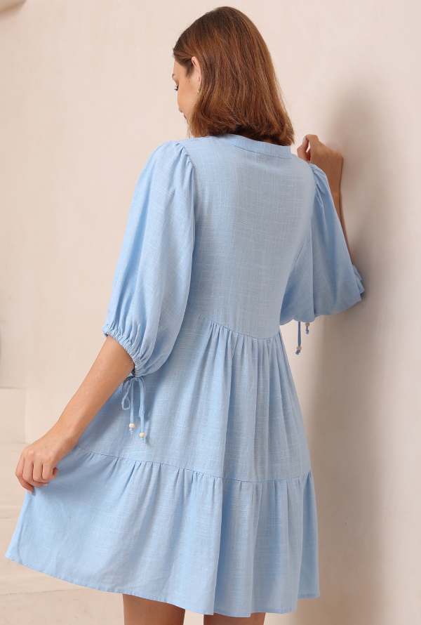 Bonnie Dress - Blue