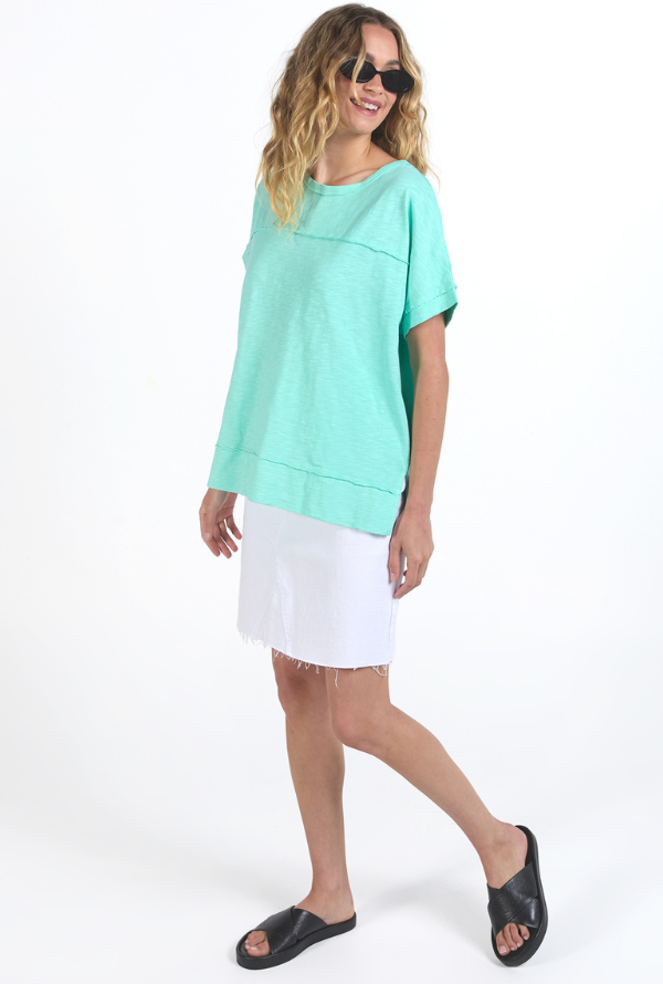 Foxwood Alison Tee - Neon Mint