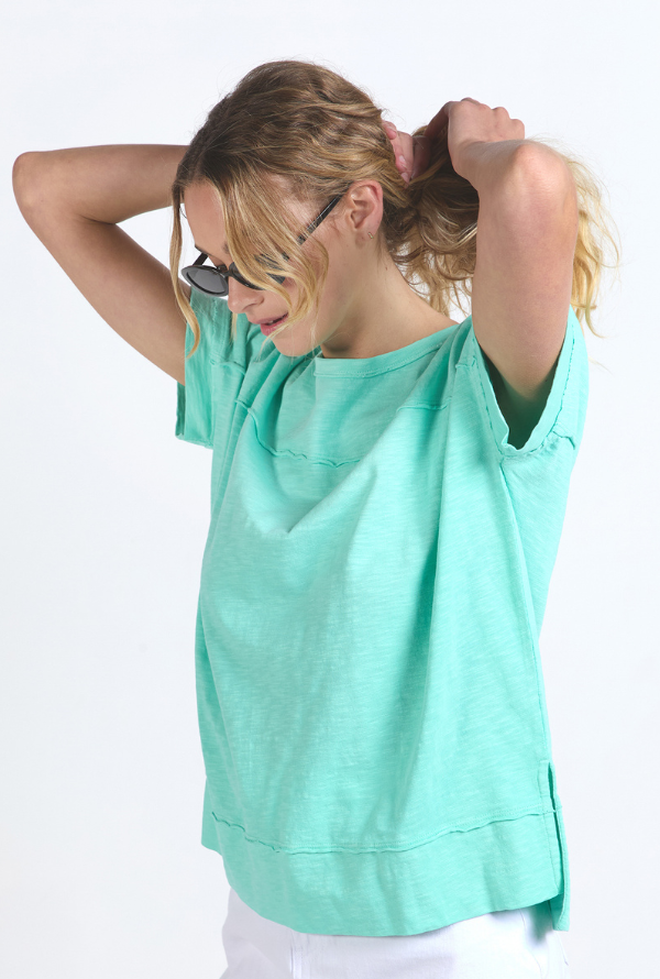 Foxwood Alison Tee - Neon Mint