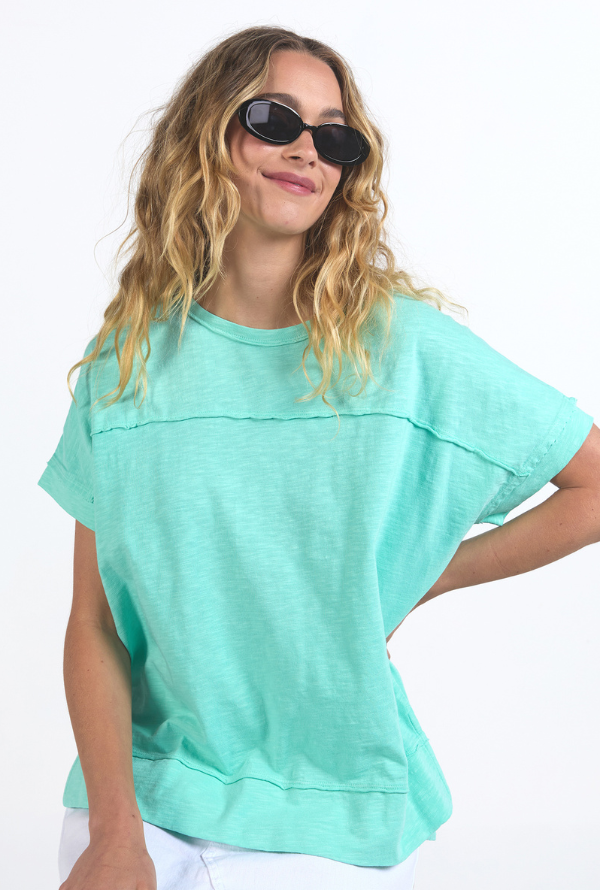 Foxwood Alison Tee - Neon Mint