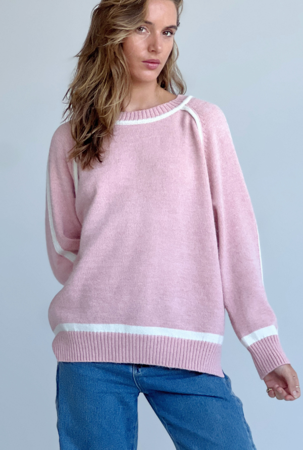 Quinn Knit - Blush