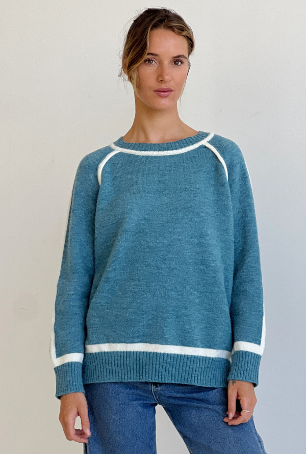 Quinn Knit - Teal