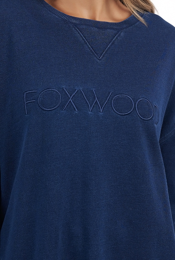 Foxwood Simplified Crew - Denim