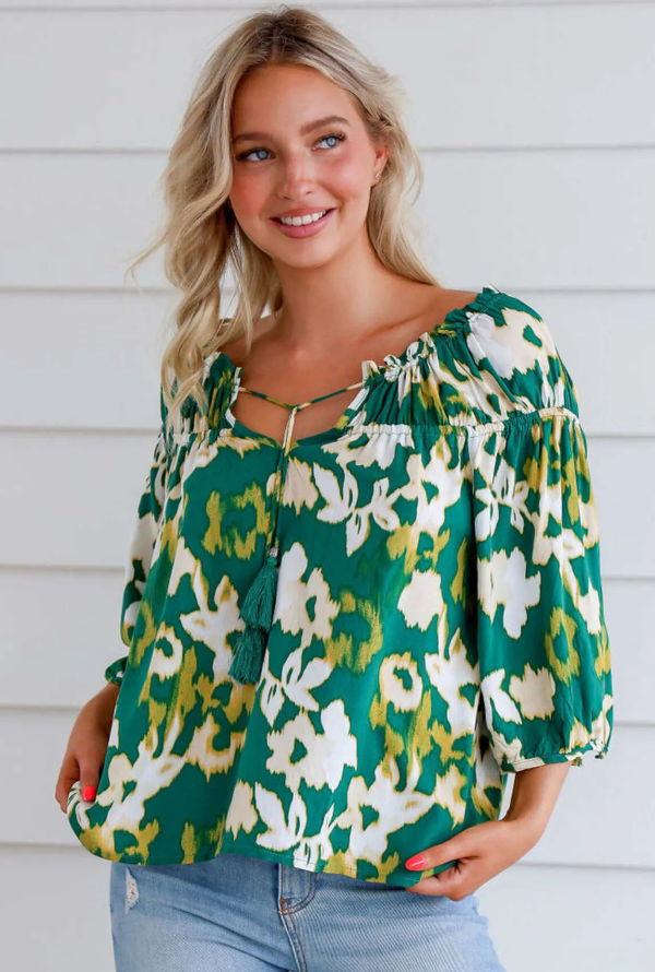 Arlo Top - Green