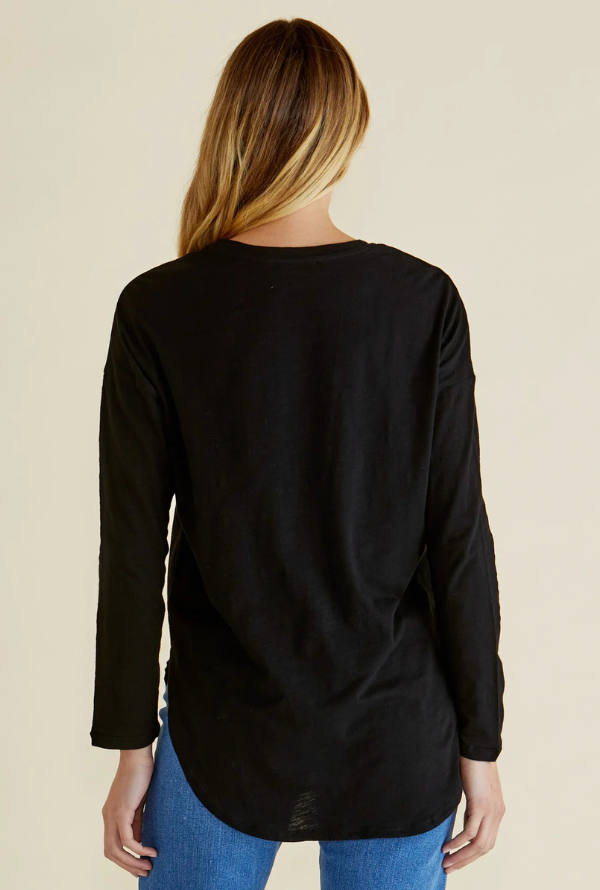 Megan L/S Top - Black