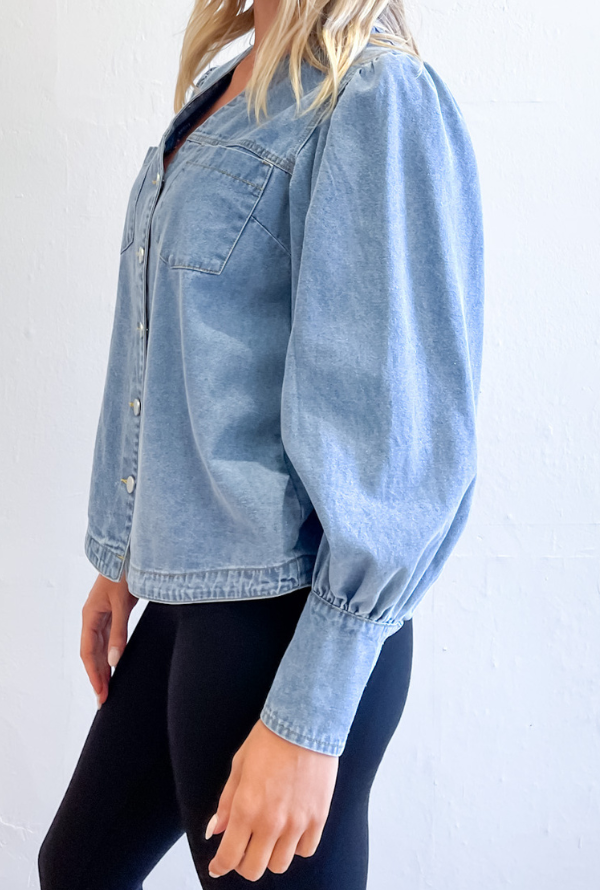 Ryder Denim Shirt - Blue Denim