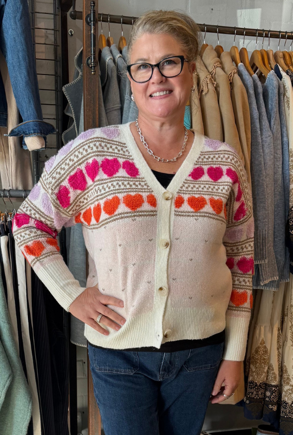 Amore Cardigan - Blush