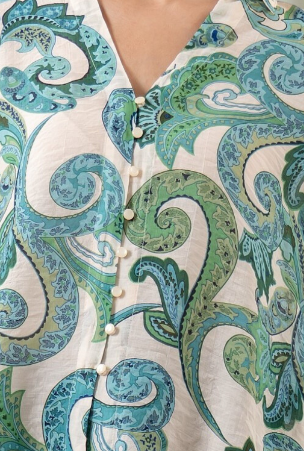 Patty Shirt - Blue/Green
