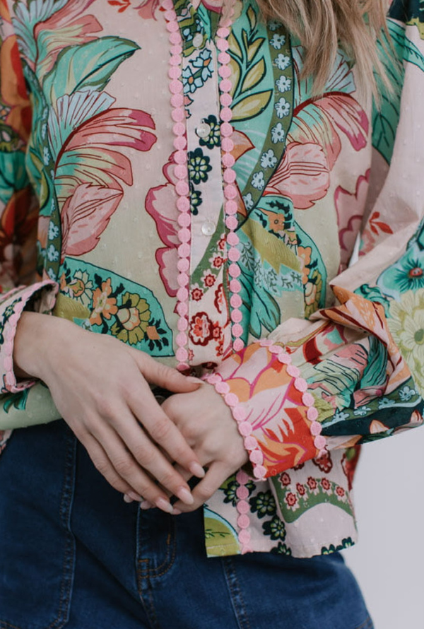 St Tropez Shirt - Blush