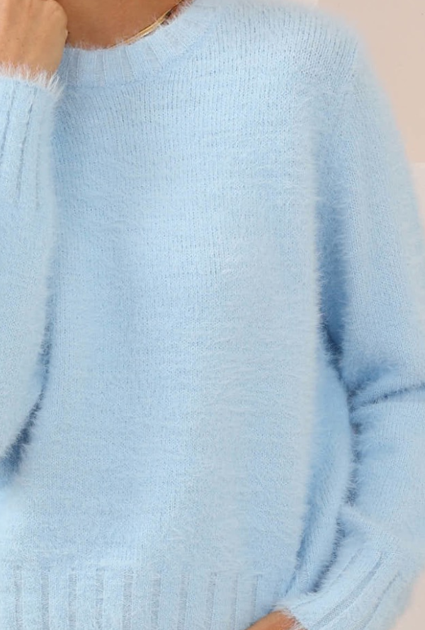 Sasha Knit - Powder Blue