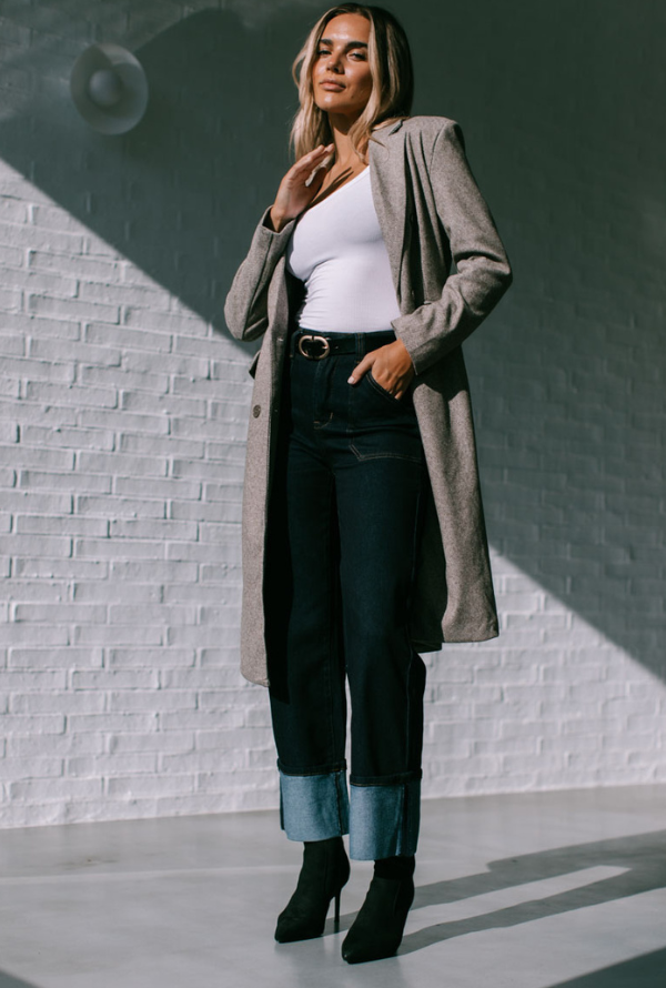 Harrington Coat - Chocolate