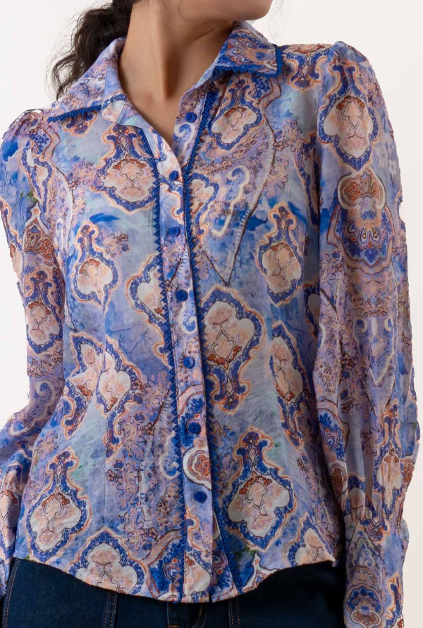 Marissa Shirt - Blue
