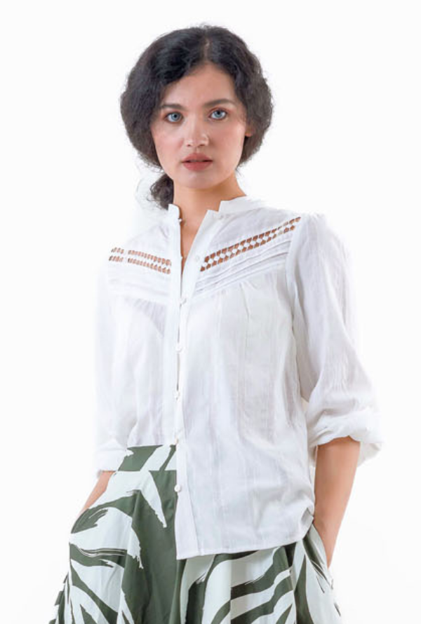 Gemma Shirt - White